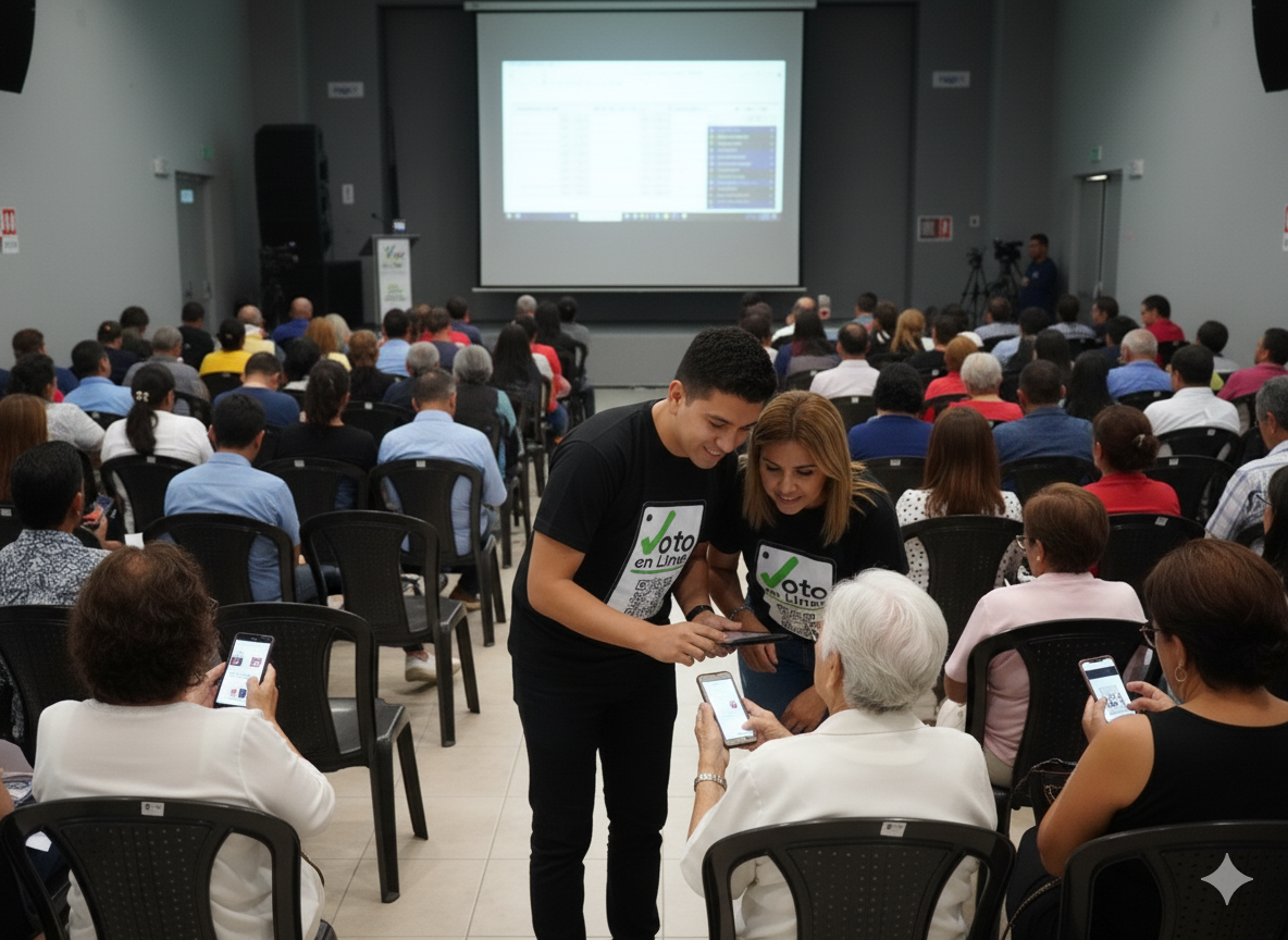 QR votación